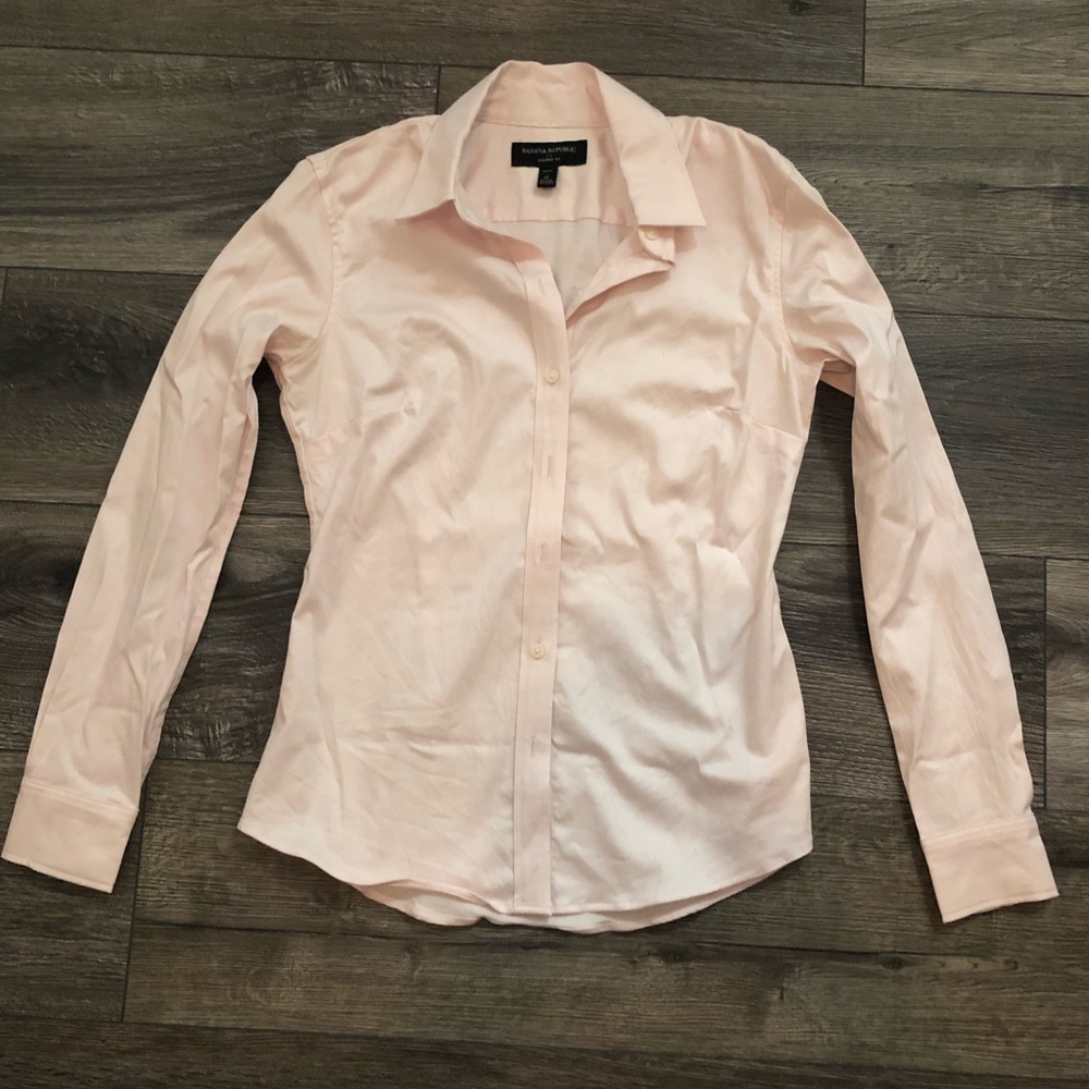 Banana republic dress shirt women’s size 0